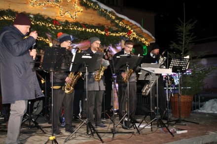 Koncert podczas Strefy Białych Świąt